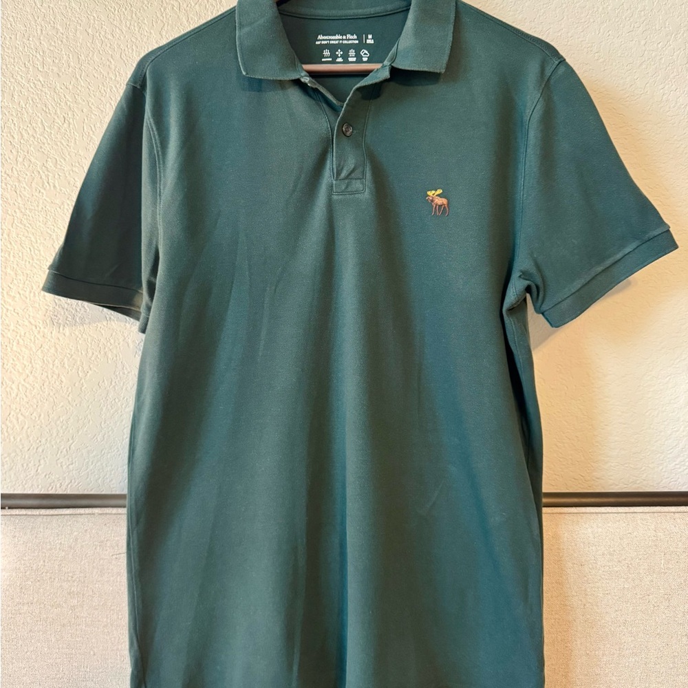 Abercrombie & Fitch Men’s ‘Signature Icon Don't Sweat It’ Short Sleeve Polo